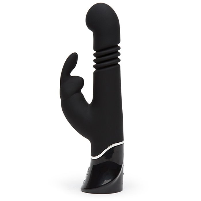 Vibrator Fifty Shades Of Grey »Greedy Girl G-Spot Rabbit Thrusting« 23,3 cm - culoare si material