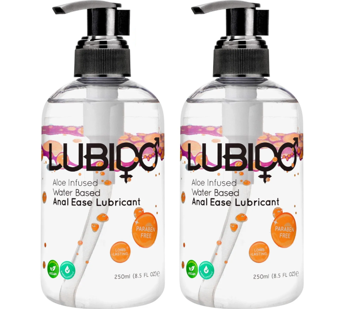 Pachet Lubrifiant Lubido Set 2 bucati x "Anal Ease" 250 ml