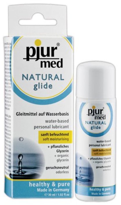 Lubrifiant Pjur Med Natural Glide 30ml - vedere frontala