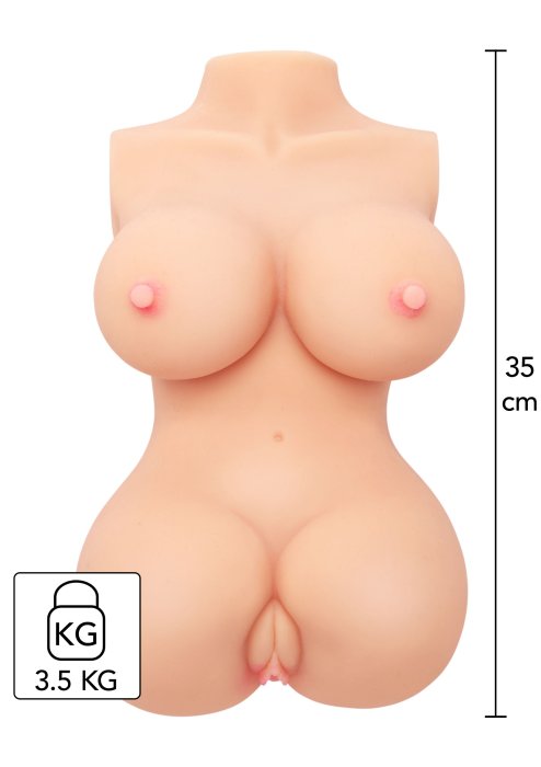 Masturbator Bangers "Virgin Fuck Babe" 35 cm - Natural##