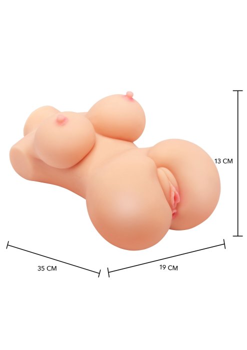 Masturbator Bangers "Virgin Fuck Babe" 35 cm - Natural##