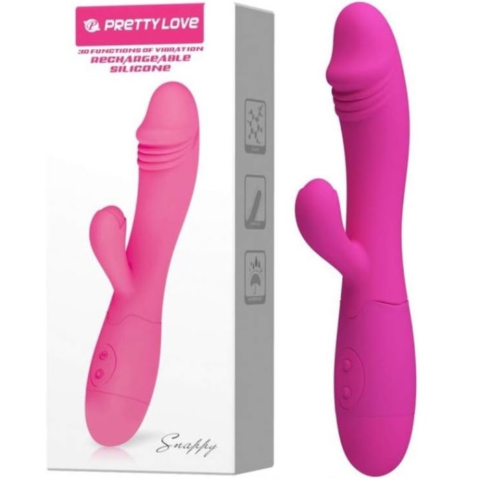 Cutie Pretty Love Snappy Pink 30 Functions Vibration silicon