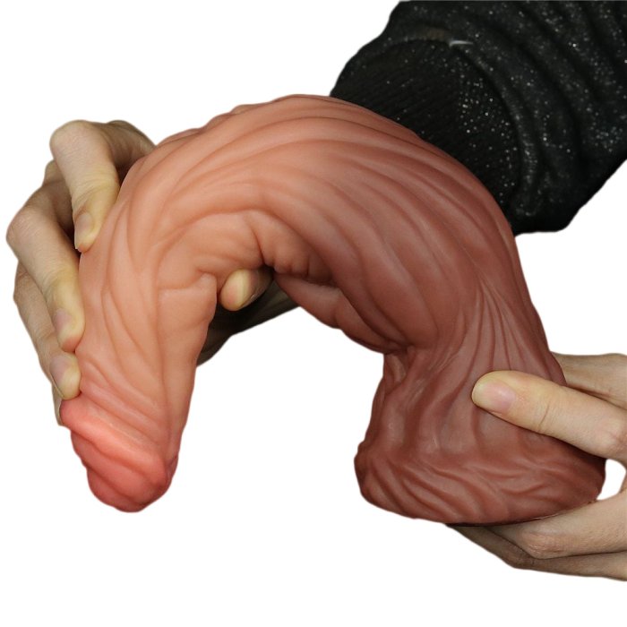 Dildo Lovetoy 'Monster Nature" 24,5 cm - Natural - detaliu ambalaj
