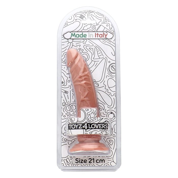 Dildo Realistic Toyz4Lovers "Clemente" 21 cm - Natural - vedere spate