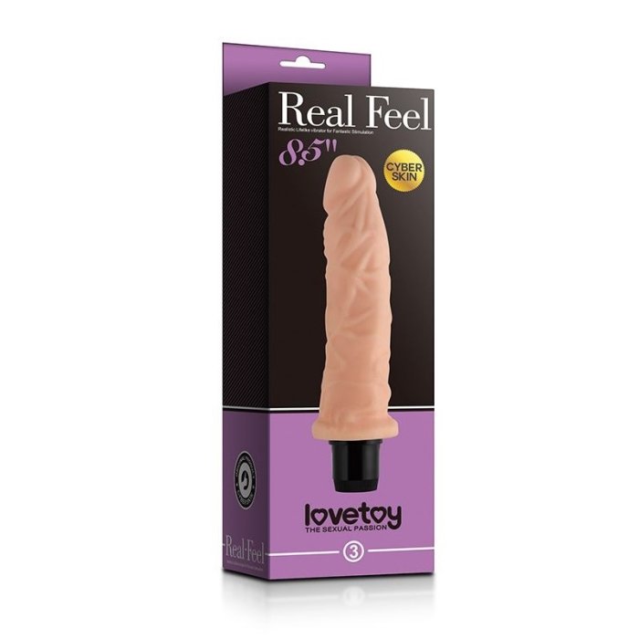 Vibrator Lovetoy »Cyber Skin Mike« 20 cm - Natural