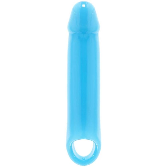 Prelungitor Penis NS Novelties »Firefly Glow« 17,1 cm - Albastru