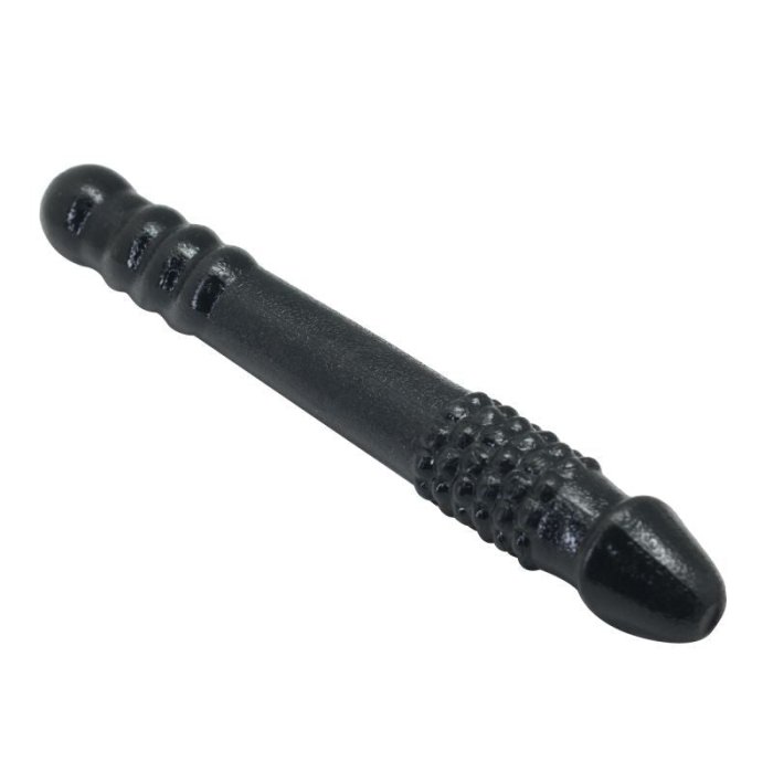 Dildo Dublu Toyz4Lovers 25,4 cm - Negru##