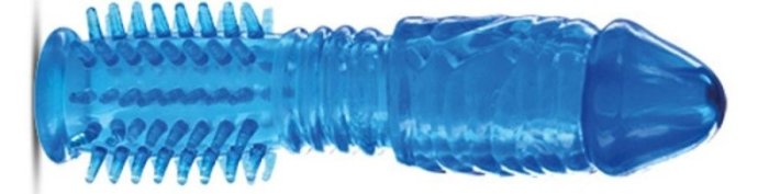 Prelungitor Penis Toyz4Lovers »X-TRA Sleeve Blue« 14 cm - Albastru