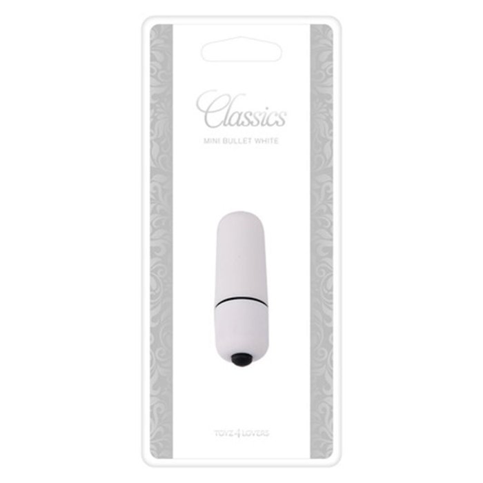Vibrator Toyz4Lovers »Mini Bullet« 5,5 cm - Alb