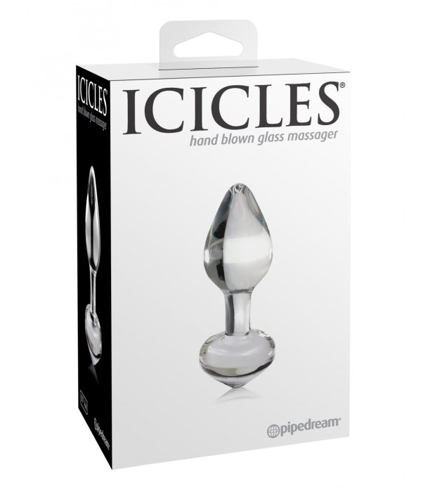 Icicles No 44 dop anal sticla transparent temperature play detaliu design