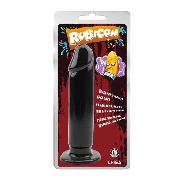 Dildo Chisa Novelties "Evil Rubicon" 22 cm - Negru##