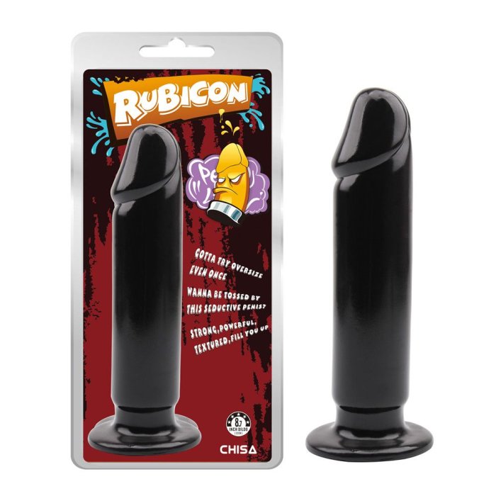 Dildo Chisa Novelties "Evil Rubicon" 22 cm - Negru##