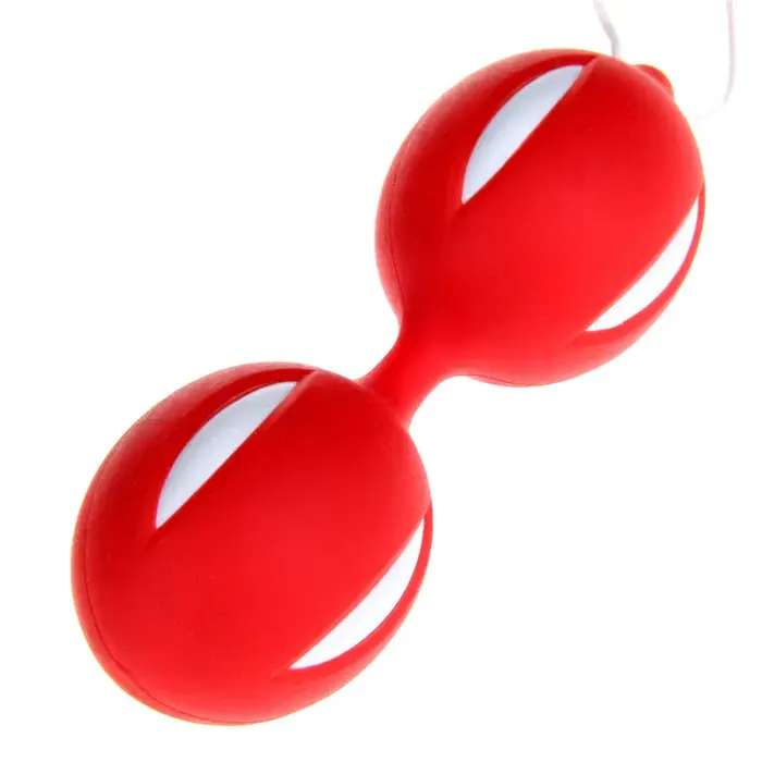 Bile Vaginale Kegel Exquisite "Love Balls" 10 cm - Rosu##