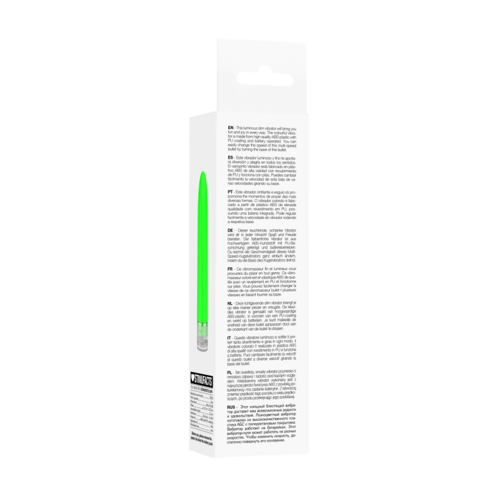 Vibrator Luminous »Eleni« 14 cm - Verde