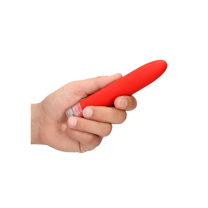 Vibrator Luminous »Eleni« 14 cm - Rosu