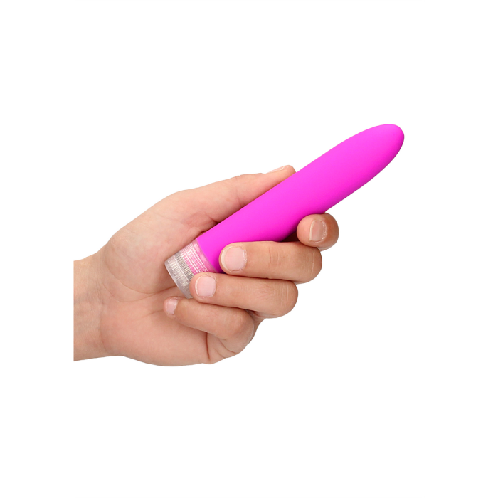 Vibrator Luminous »Eleni« 14 cm - Roz - culoare si material