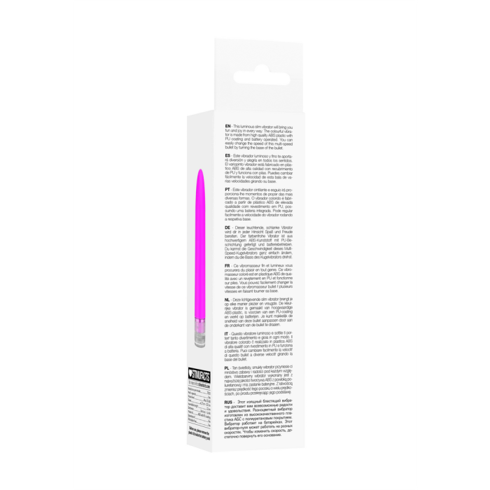 Vibrator Luminous »Eleni« 14 cm - Roz - accesorii incluse