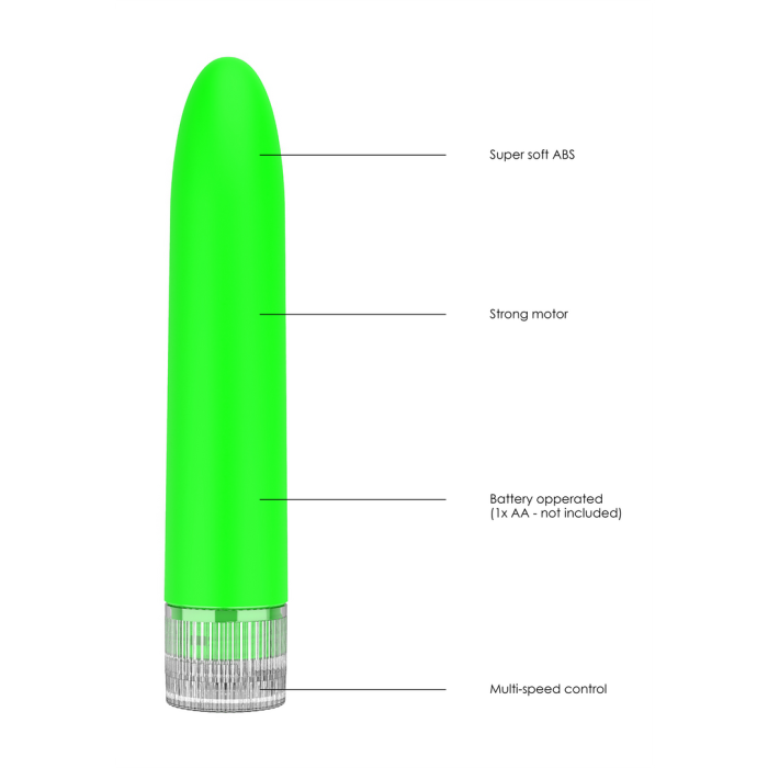 Vibrator Luminous »Eleni« 14 cm - Verde