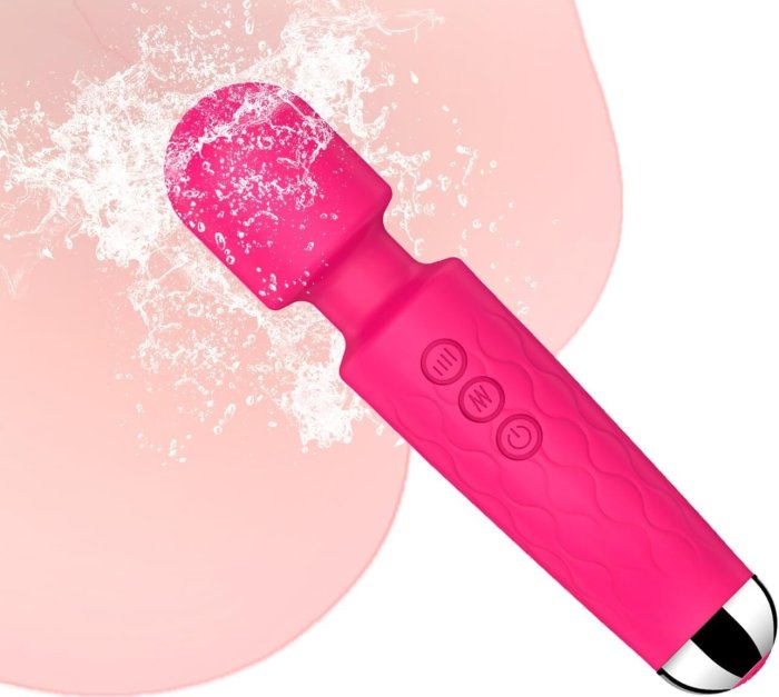 Vibrator Stimulator HAOOY »Senzual« 20 cm - Roz