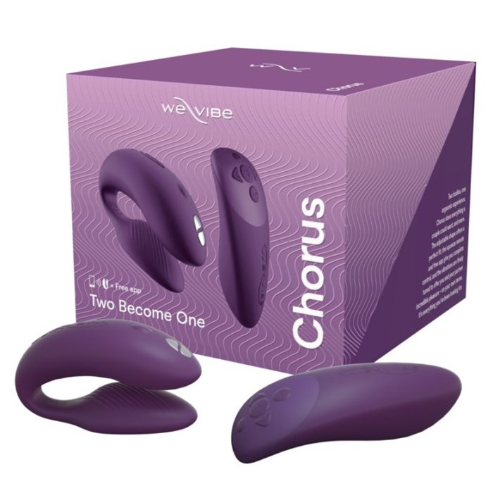 Vibrator Cupluri We-Vibe »Chorus« 7,8 cm - Violet - vedere frontala
