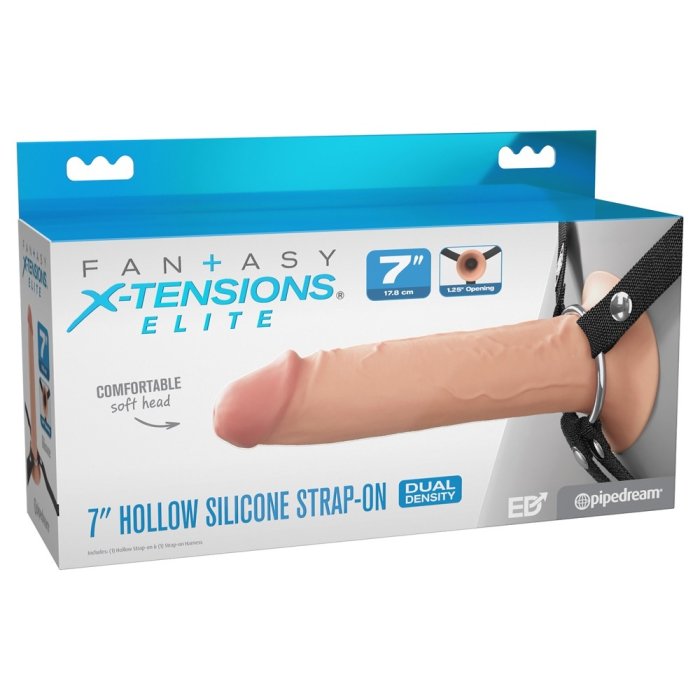 Strapon Barbati Pipedream »X-Tensions Fantasy Elite« 19 cm - Natural