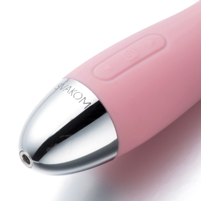 Vibrator Swakom »Delux Amy« 17,4 cm - Roz