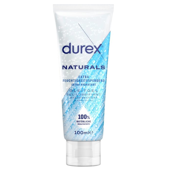 Lubrifiant Intim Durex Naturals cu Acid Hialuronic, 100 ml - detaliu design