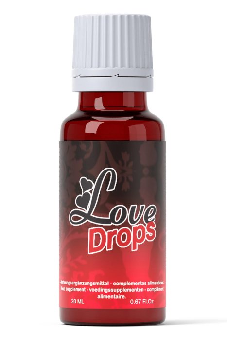 Afrodisiac Unisex RUF "Love Drops" 20 ml - culoare si material
