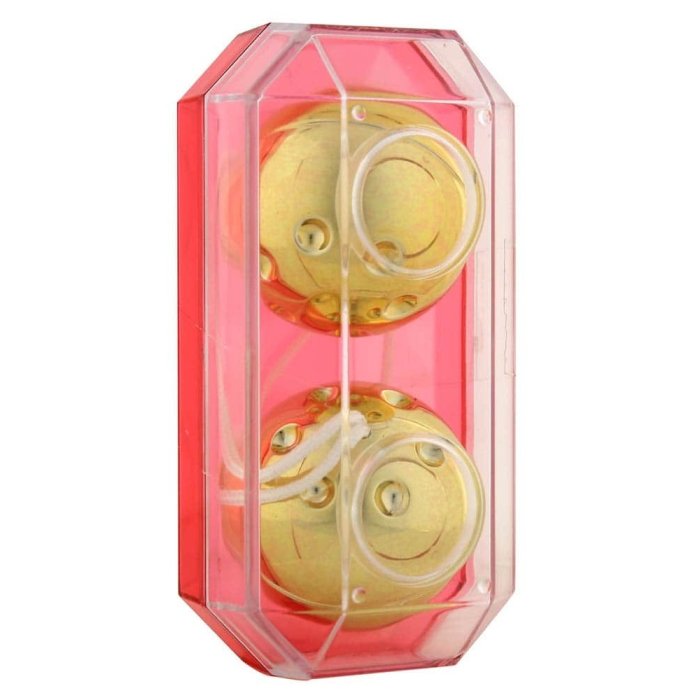 Bile Vaginale Kegel Seven Creations "Gold" 9,1 cm - Galben
