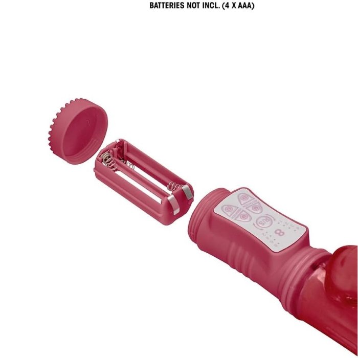 Vibrator Shots Toys »Butterfly« 22,8 cm - Rosu