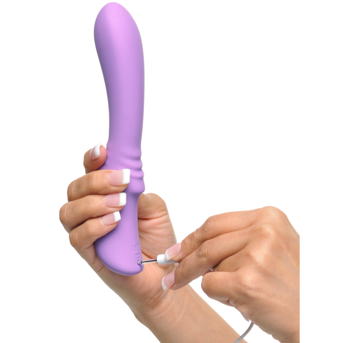 Vibrator Pipedream Flexible Please-Her, Purple, 9 Functii Vibratii - detaliu design