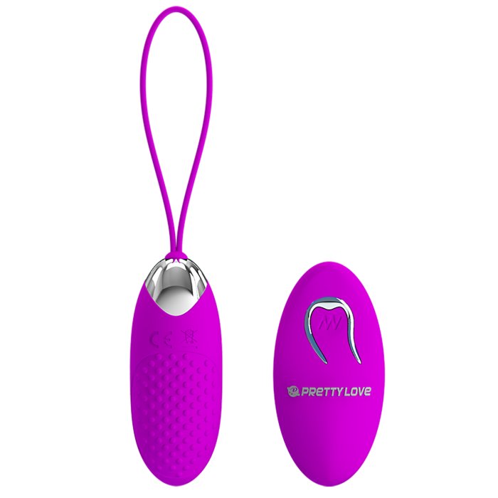 Ou Vibrator Pretty Love »Joanna« 7,2 cm - Violet - detaliu finisaj