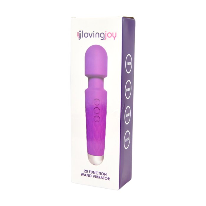 Aparat Masaj Loving Joy »Wand Vibrator« 20 cm - Violet