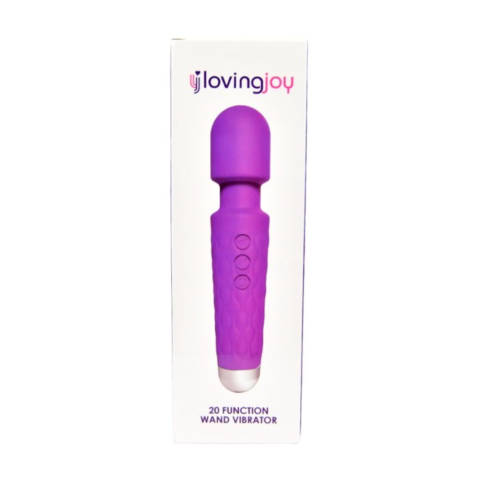 Aparat Masaj Loving Joy »Wand Vibrator« 20 cm - Violet