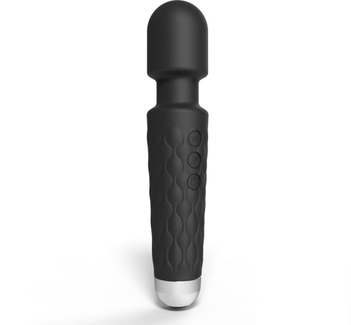 Aparat Masaj Loving Joy »Wand Vibrator« 20 cm - Negru