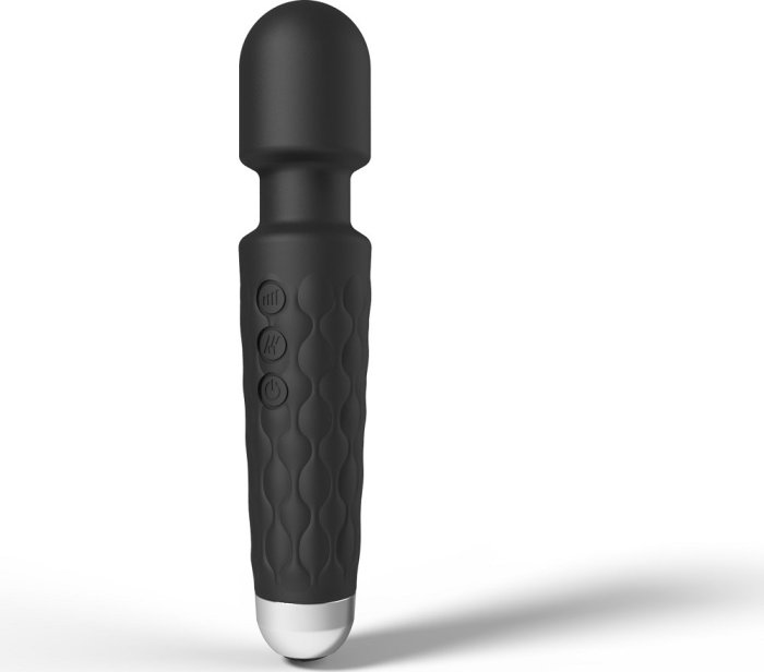Aparat Masaj Loving Joy »Wand Vibrator« 20 cm - Negru