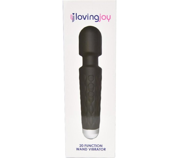 Aparat Masaj Loving Joy »Wand Vibrator« 20 cm - Negru