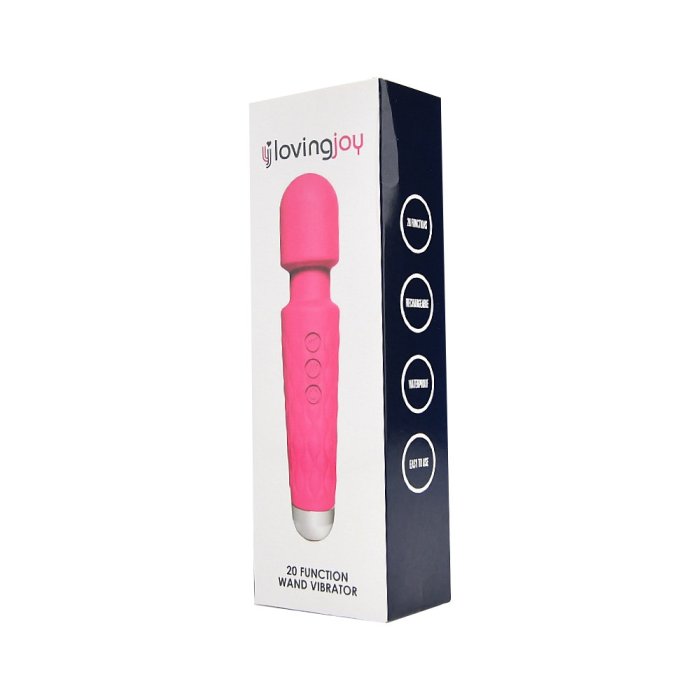 Aparat Masaj Loving Joy »Wand Vibrator« 20 cm - Roz