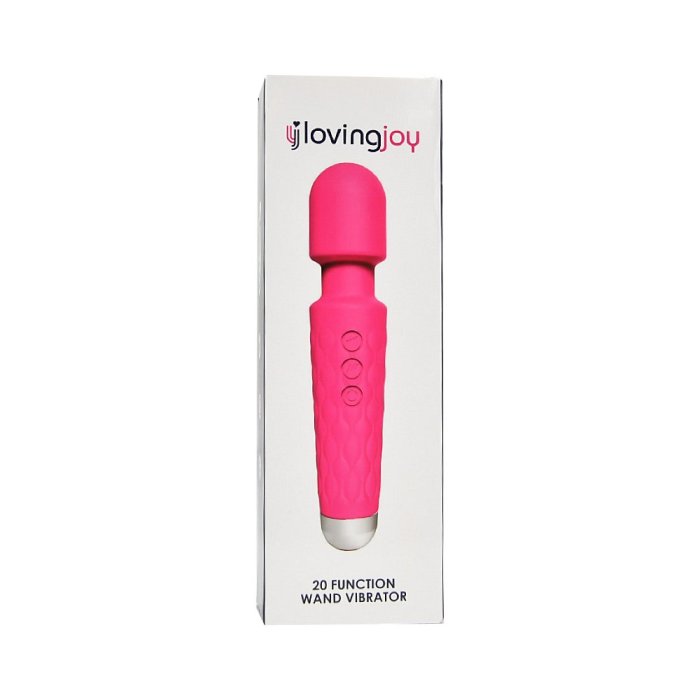 Aparat Masaj Loving Joy »Wand Vibrator« 20 cm - Roz