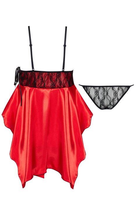 Camasa de Noapte Julieta Chemise Beauty Night - Rosu