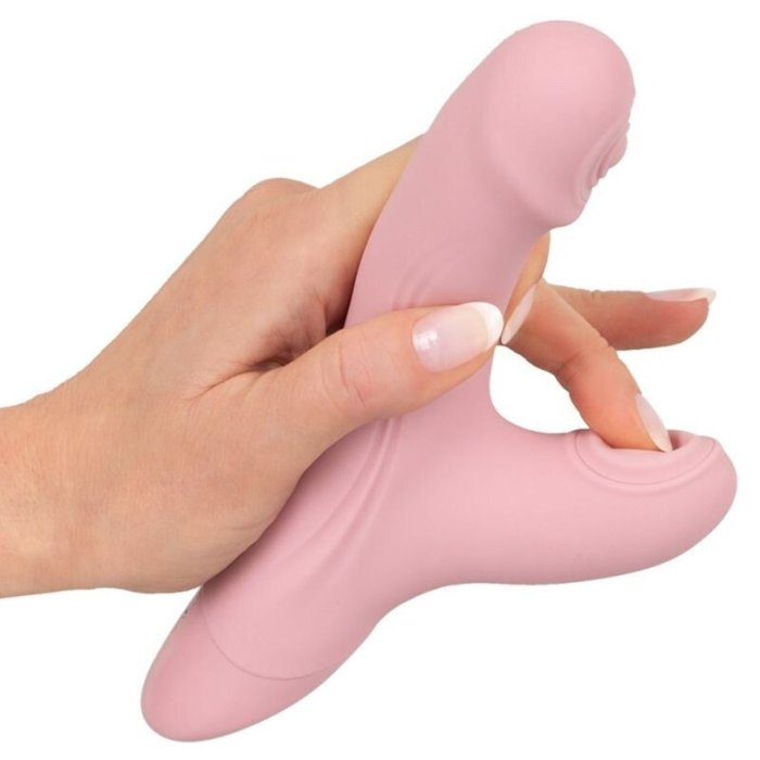 Vibrator Punctul G Thumping G-Spot Massager, Sweet Smile - detaliu design