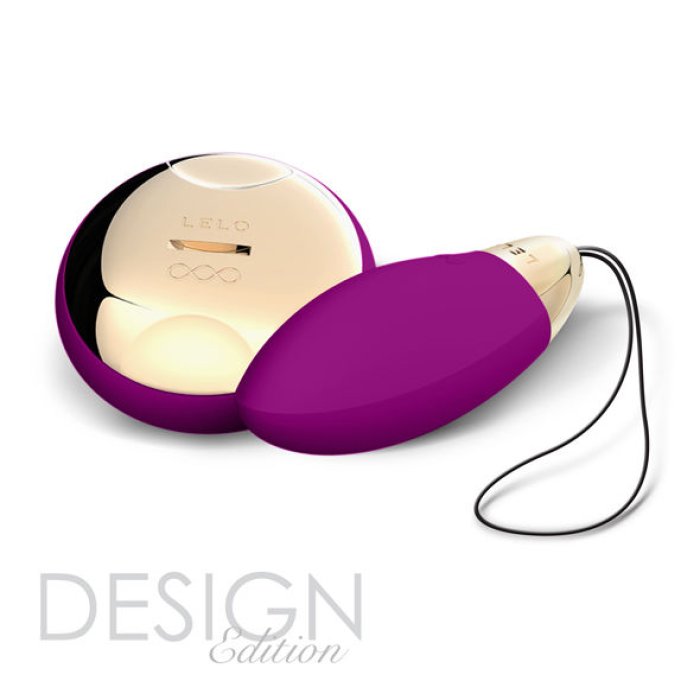 LELO, Lyla 2 Insignia Design Edition Purple Massager Egg - vedere laterala