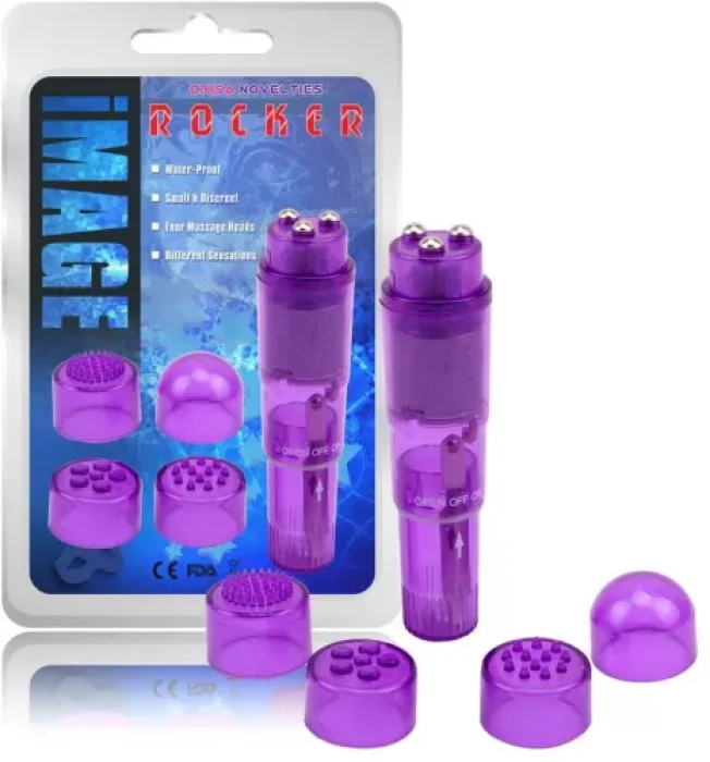 Mini Aparat Masaj Chisa Novelties "Hi Basic" 10 cm - Violet##