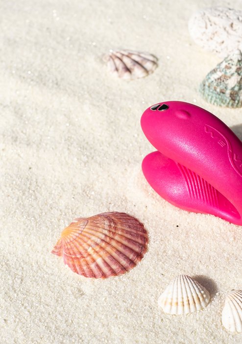 Vibrator Cupluri We-Vibe "Chorus" 7,8 cm - Roz - vedere 14