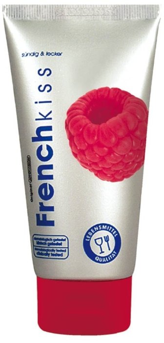 Lubrifiant Sex Oral JoyDivision "French Kiss" 75ml - Zmeura - detaliu design