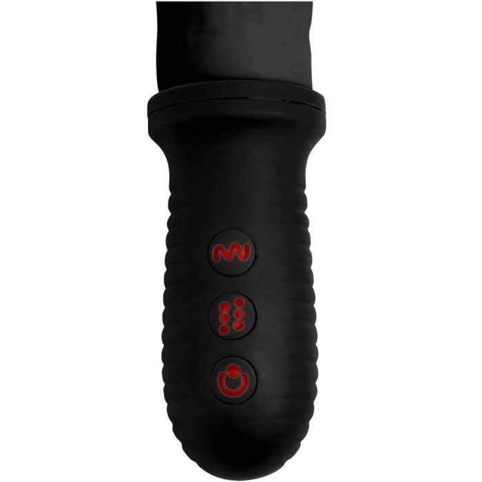 Vibrator Master Series »Powerful Thrusting« 29,2 cm - Negru - dimensiuni complete