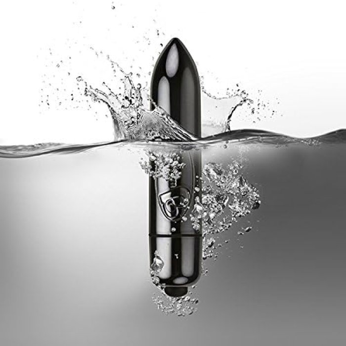 Mini Vibrator Rocks Off »Single Speed« 8 cm - Negru