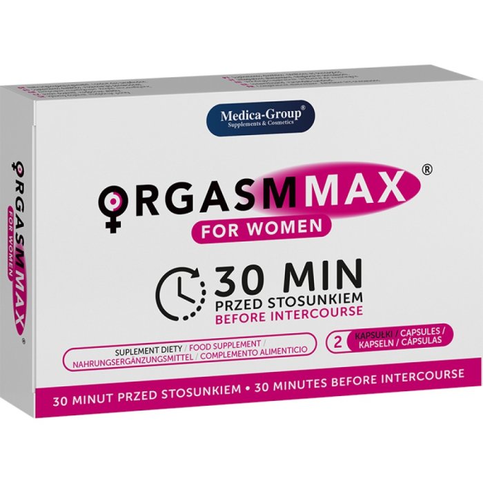 Capsule pt Libido Medica Group "Orgasm Max" 2 Bucati - vedere frontala