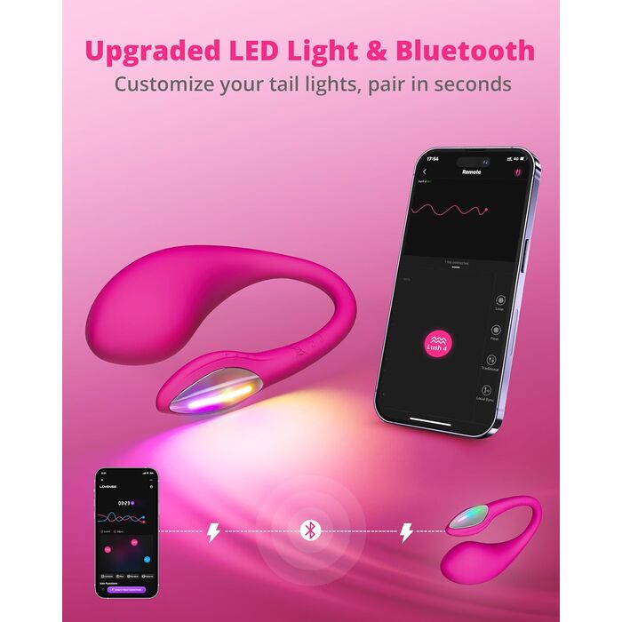 Vibrator Lovense »Lush 4« - Roz