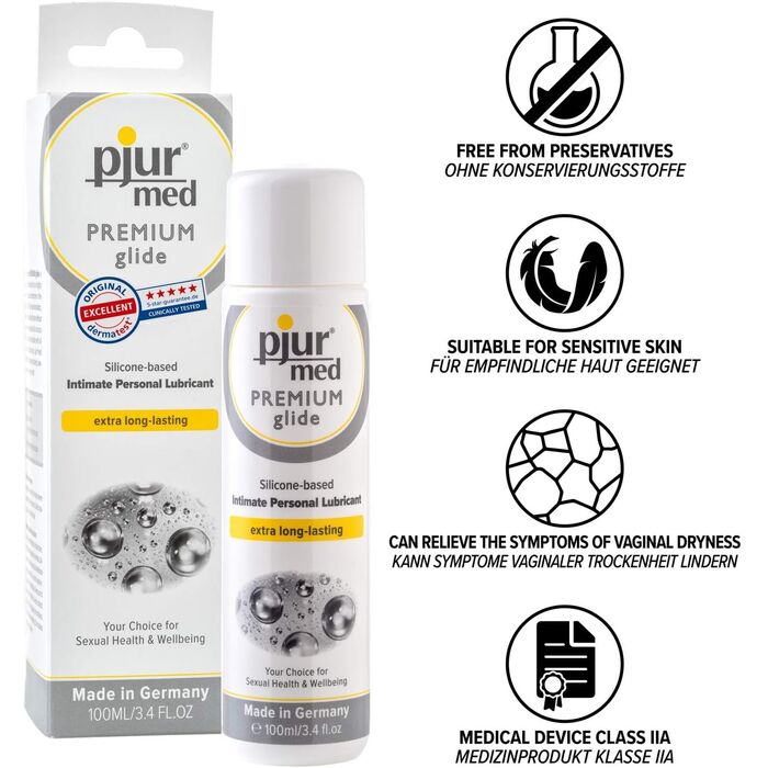 Lubrifiant Intim Pjur "Med Premium" 100ml##